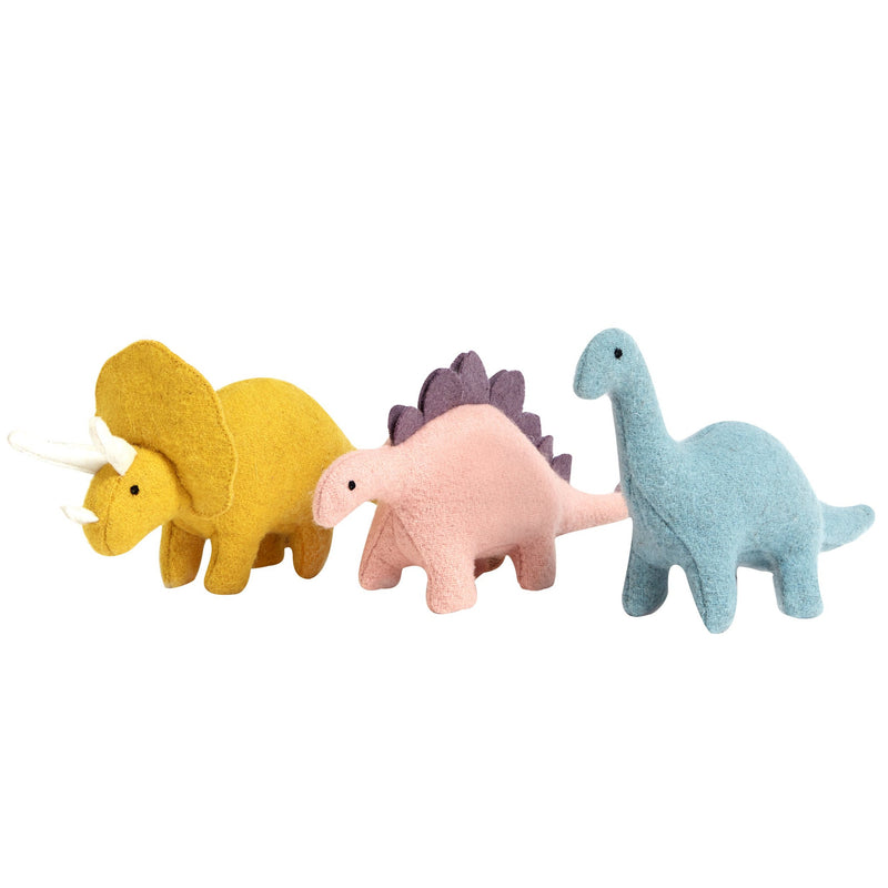 Speelfiguren Holdie Dinosaurs - set van 3