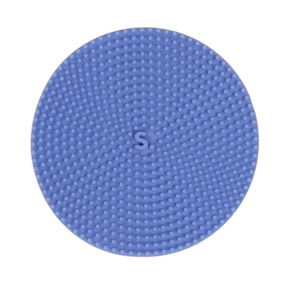 Siliconen sensorische sticker Slabs Circle Static Blue