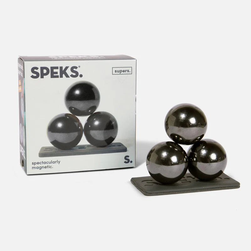 Magnetisch speelgoed Supers 3 Gunmetal