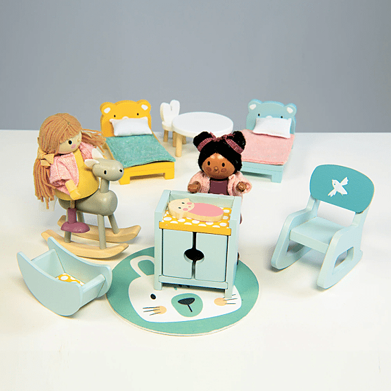 Set Poppenhuismeubels - Kinderkamer