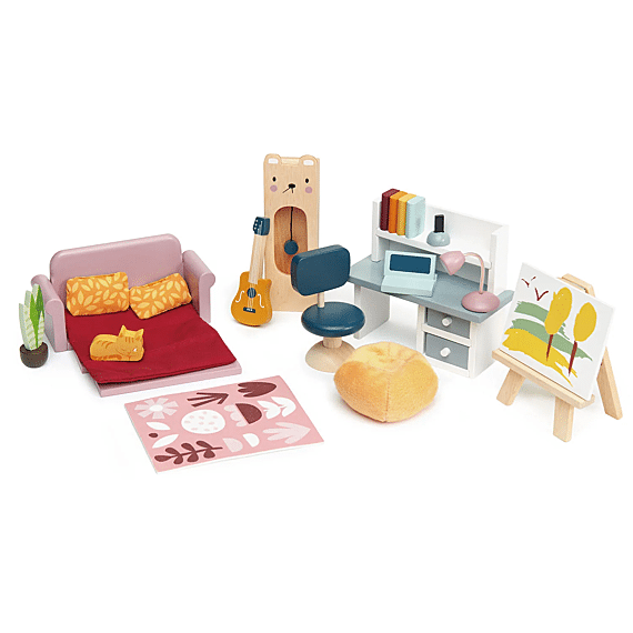 Set Poppenhuismeubels - Studeerkamer