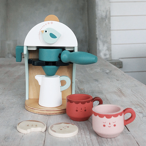 Houten Koffiemachine - Babyccino Maker