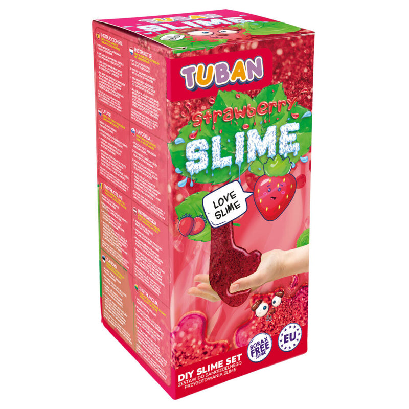 Slijmkit DIY Tuban Slime Strawberry