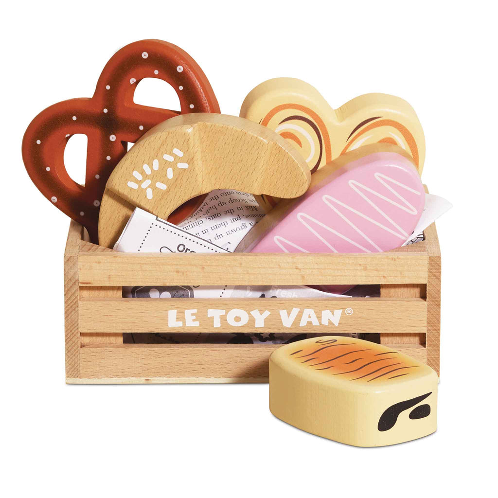 Crate of Pastries and Viennoiserie