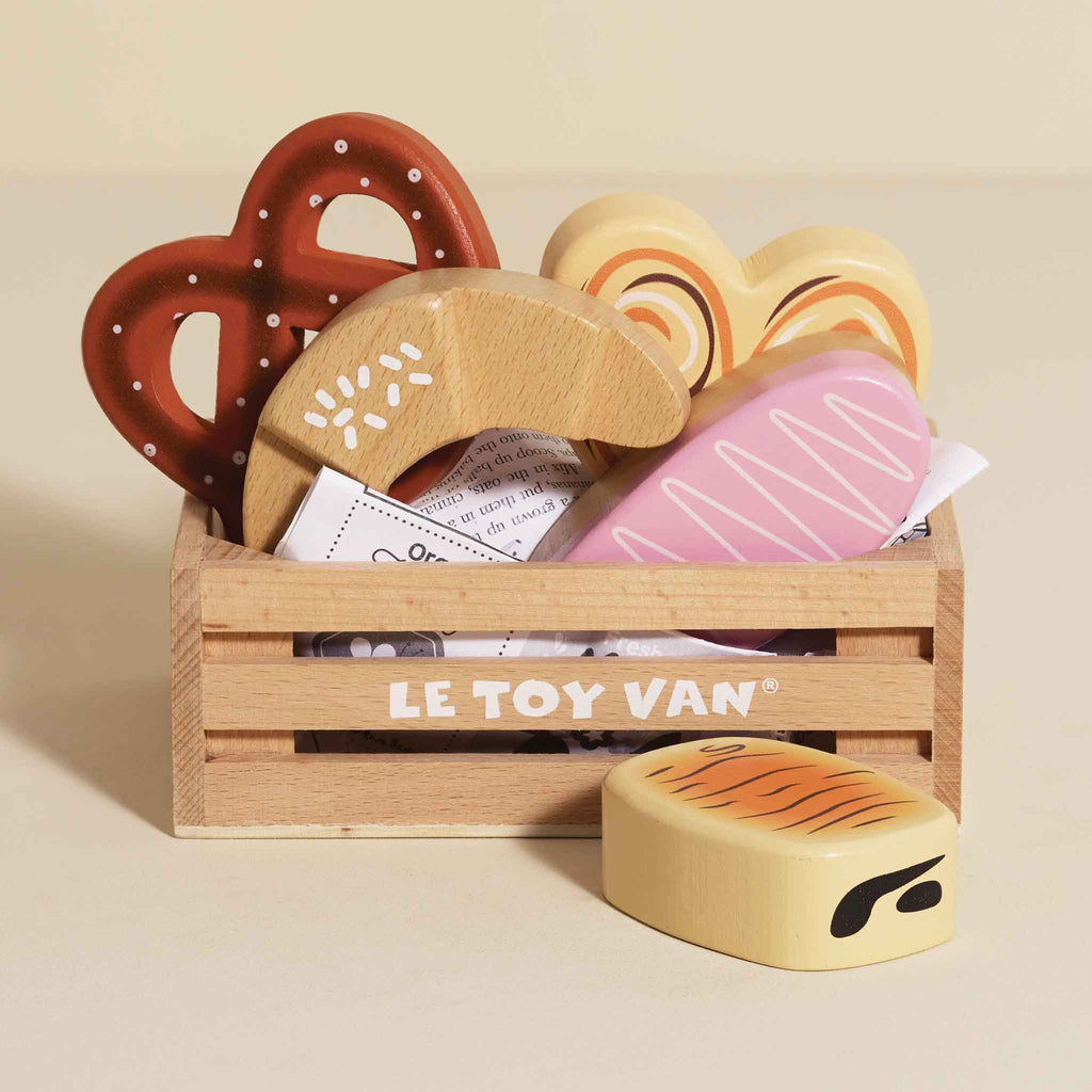 Crate of Pastries and Viennoiserie