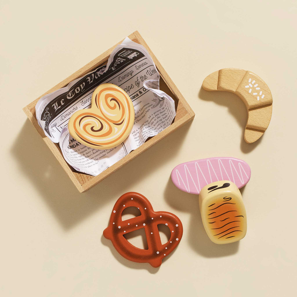 Crate of Pastries and Viennoiserie