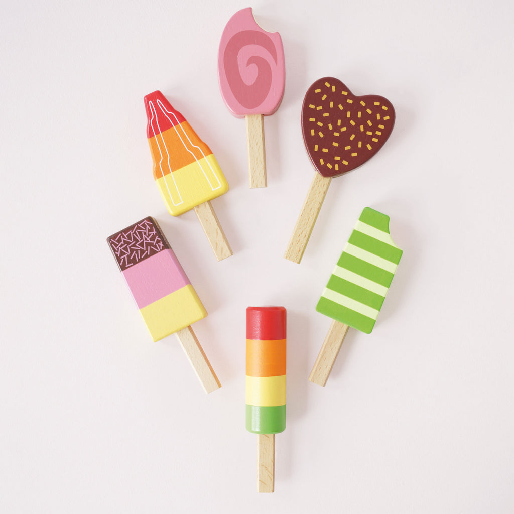 Glaces à l'eau