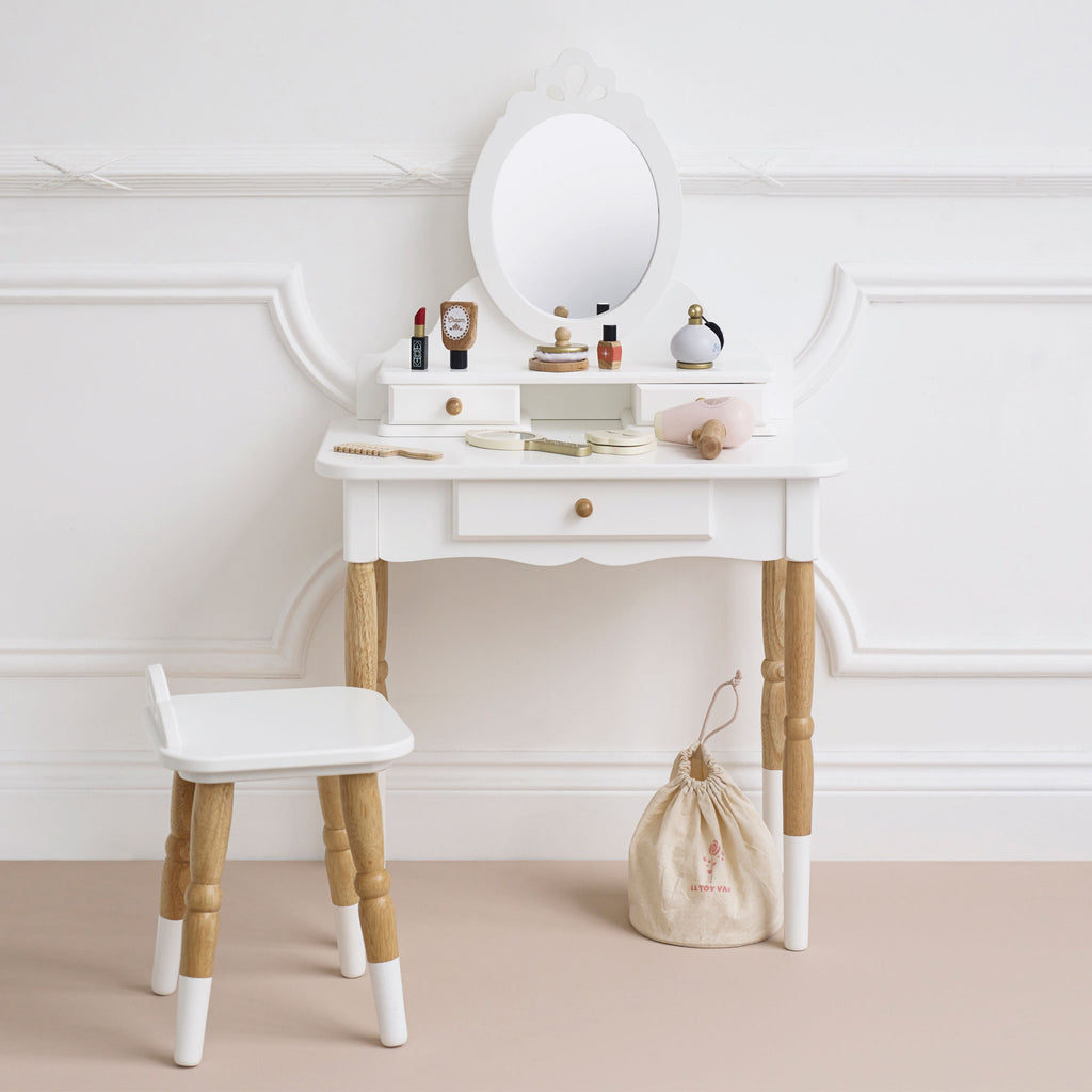 Houten beautyset