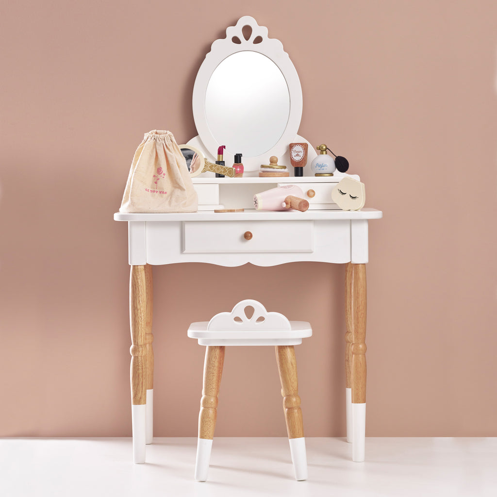Houten beautyset