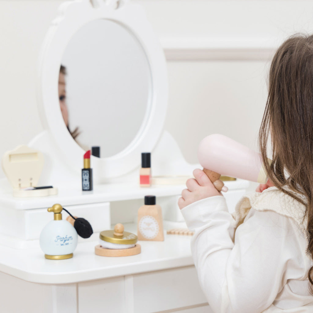 Houten beautyset