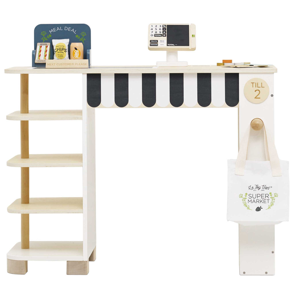 The Supermarket Checkout and its Accessories
