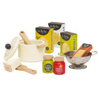Houten pastaset - set van 12