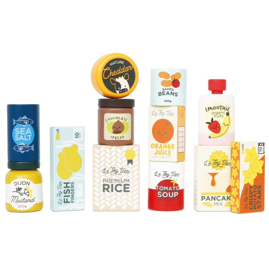 Les courses au supermarché