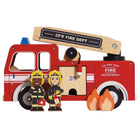 Fire Engine with Firefighters