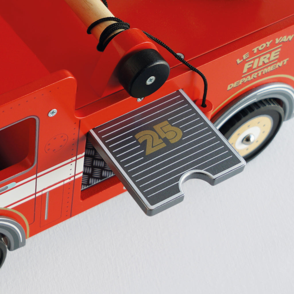 Fire Engine with Firefighters