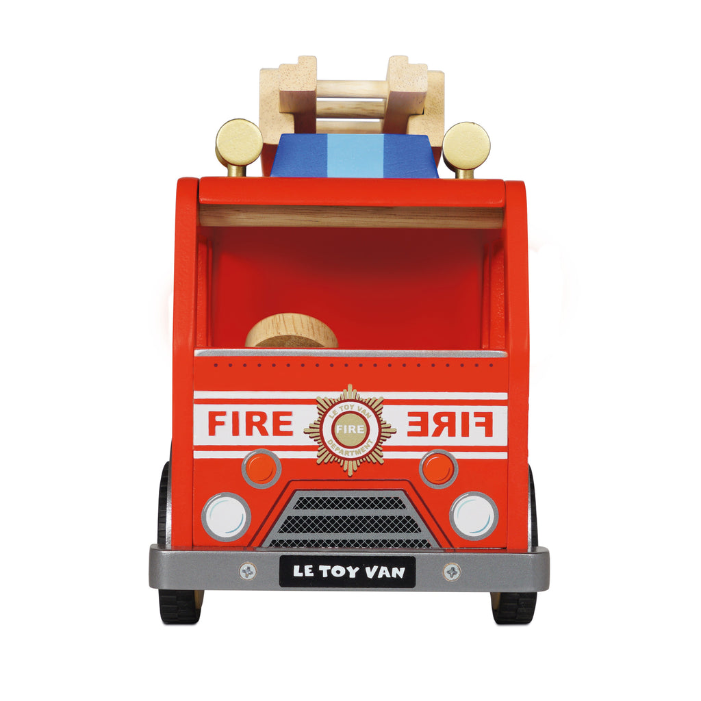 Fire Engine with Firefighters