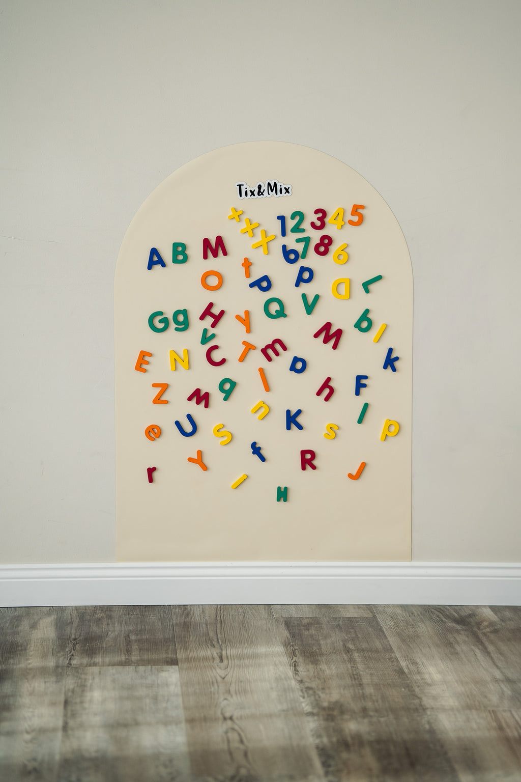 Magnetische letters en cijfers - set van 77