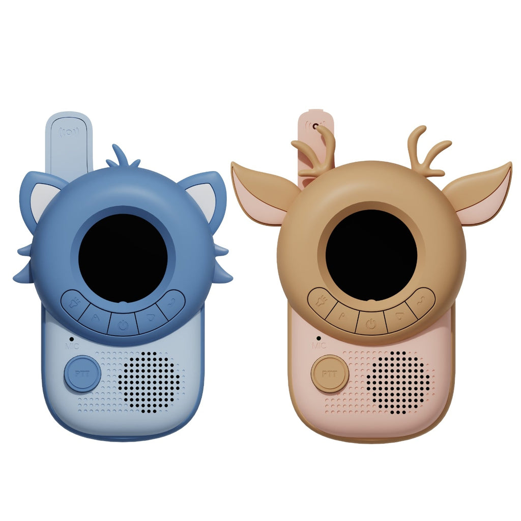 Talkie-walkie Zoo - Raton laveur & Cerf