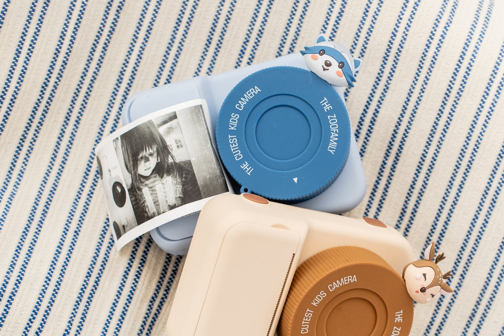 Digital instant camera - Zoo print Raccoon