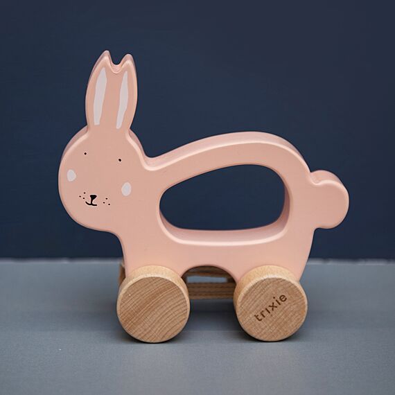 Houten Trekspeeltje - Mrs Rabbit