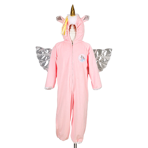 Dierenkostuum - Unicorn Jumpsuit Pink