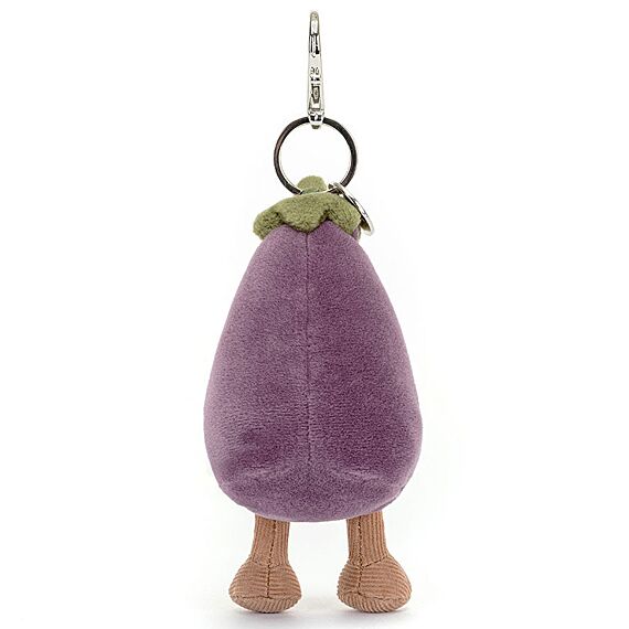 Sleutelhanger Vivacious Aubergine Bag Charm - 17 cm