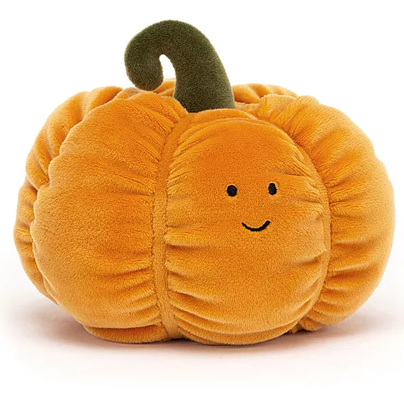 Knuffel Pompoen Vivacious Pumpkin - 9 cm