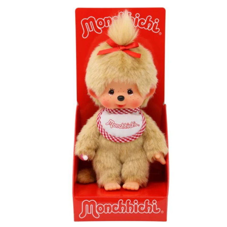 Monchhichi Classic Girl Beige - 20 cm