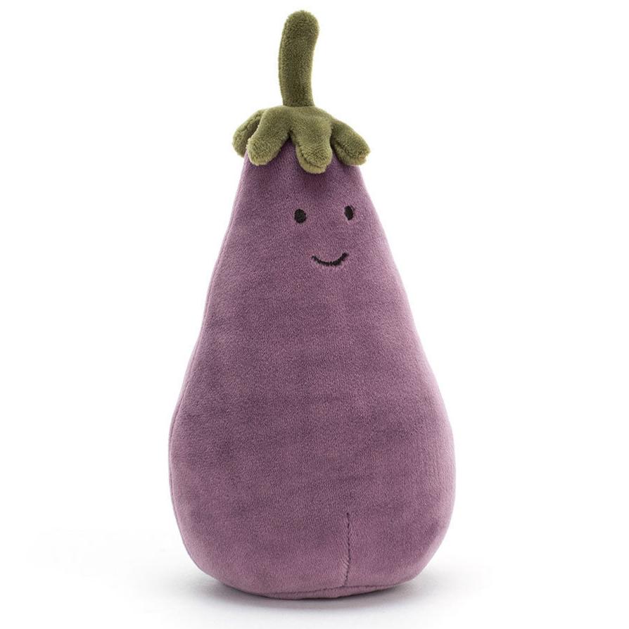 Knuffel Vivacious Vegetable Aubergine - 16 cm