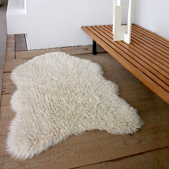 Woolable tapijt Woolly | Sheep White