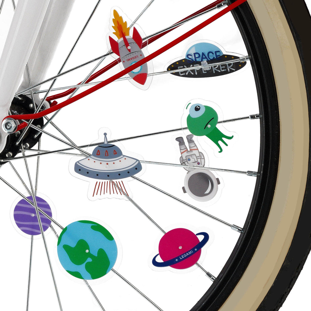 Fietsaccessoires Bicycle Spoke Decorations Pimp Your Bike! Space - set van 30