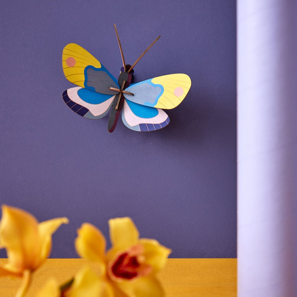 Yellow Monarch Butterfly