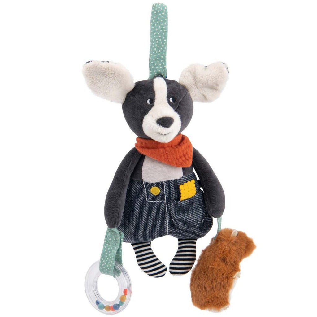 Activiteiten hond hanger Puce & Pilou - Activiteitenspeelgoed Moulin Roty - In den Olifant