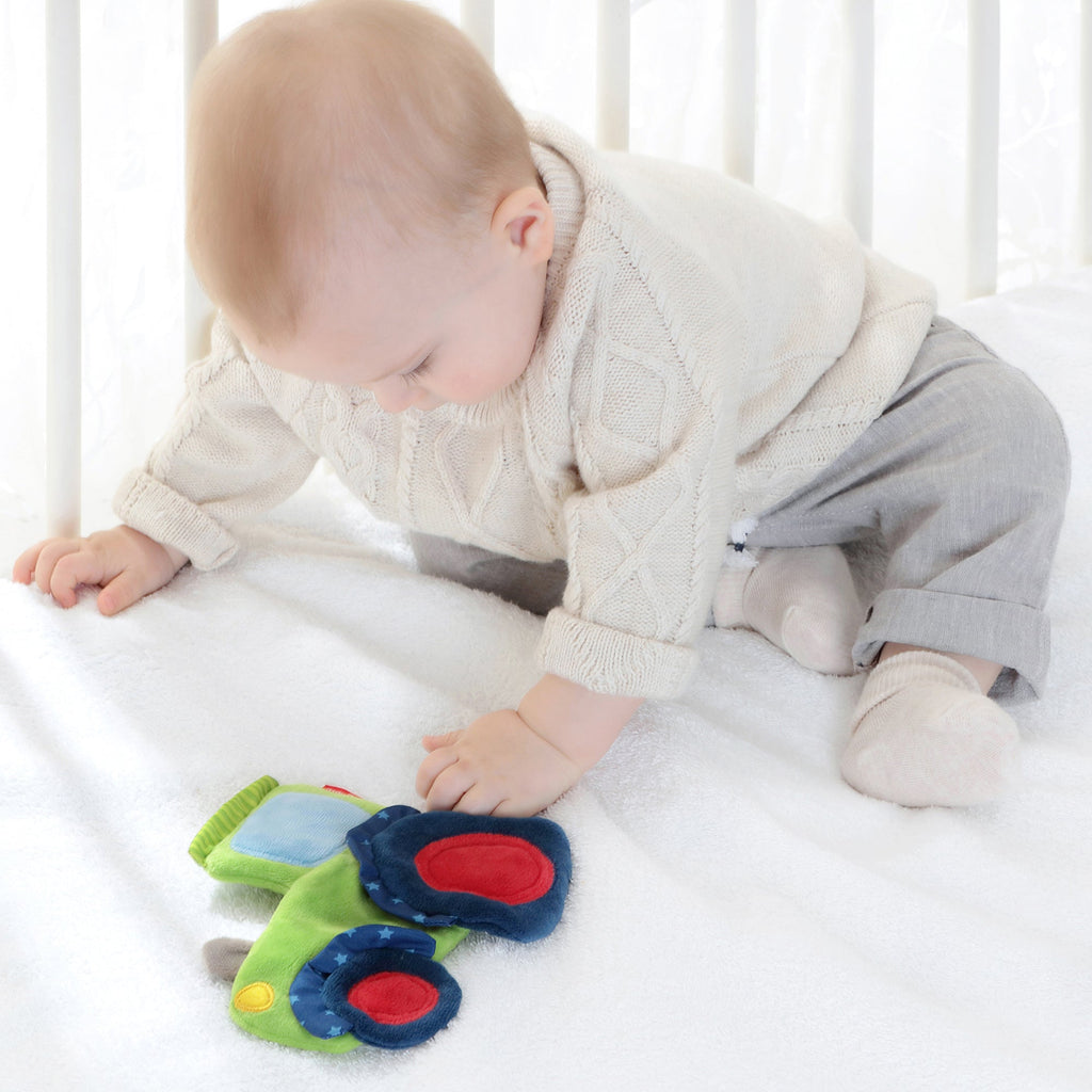 Activiteiten knuffeldoekje - Tractor - Activiteitenspeelgoed Sigikid - In den Olifant