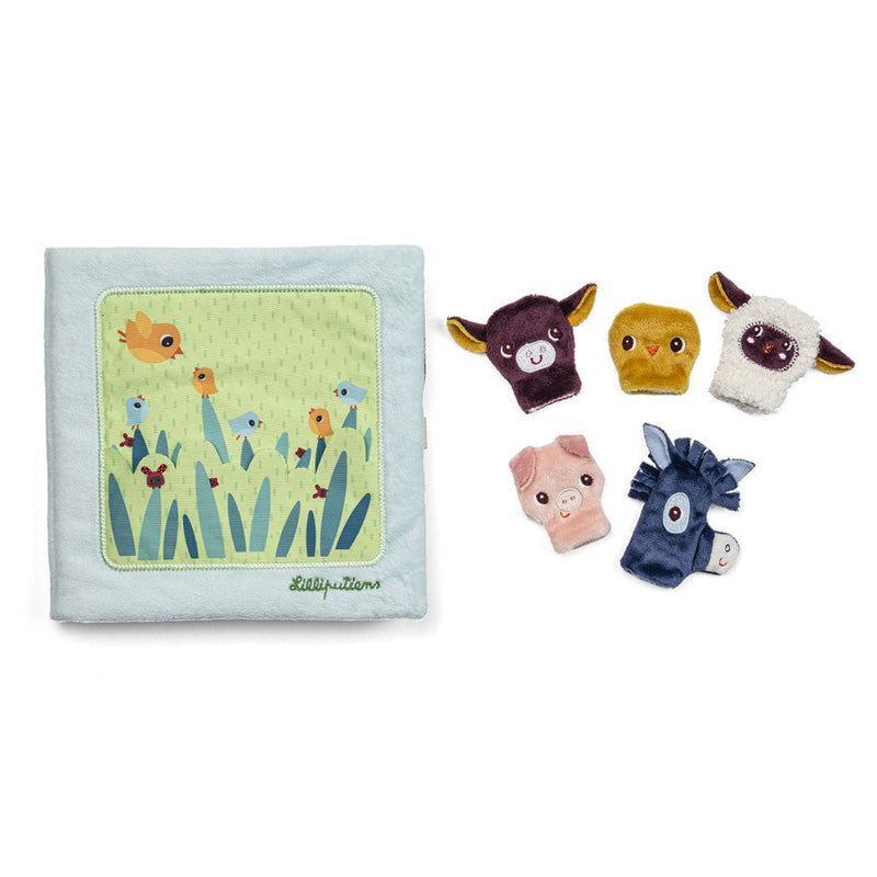 Activiteitenboek met vingerpopjes - De Babies - Babyboekjes Lilliputiens - In den Olifant