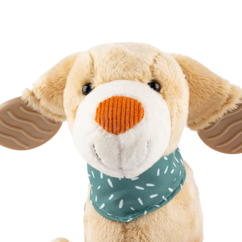 Activiteitenknuffel Activity Hanging Toy Dog - 16 cm - Activiteitenspeelgoed Sigikid - In den Olifant