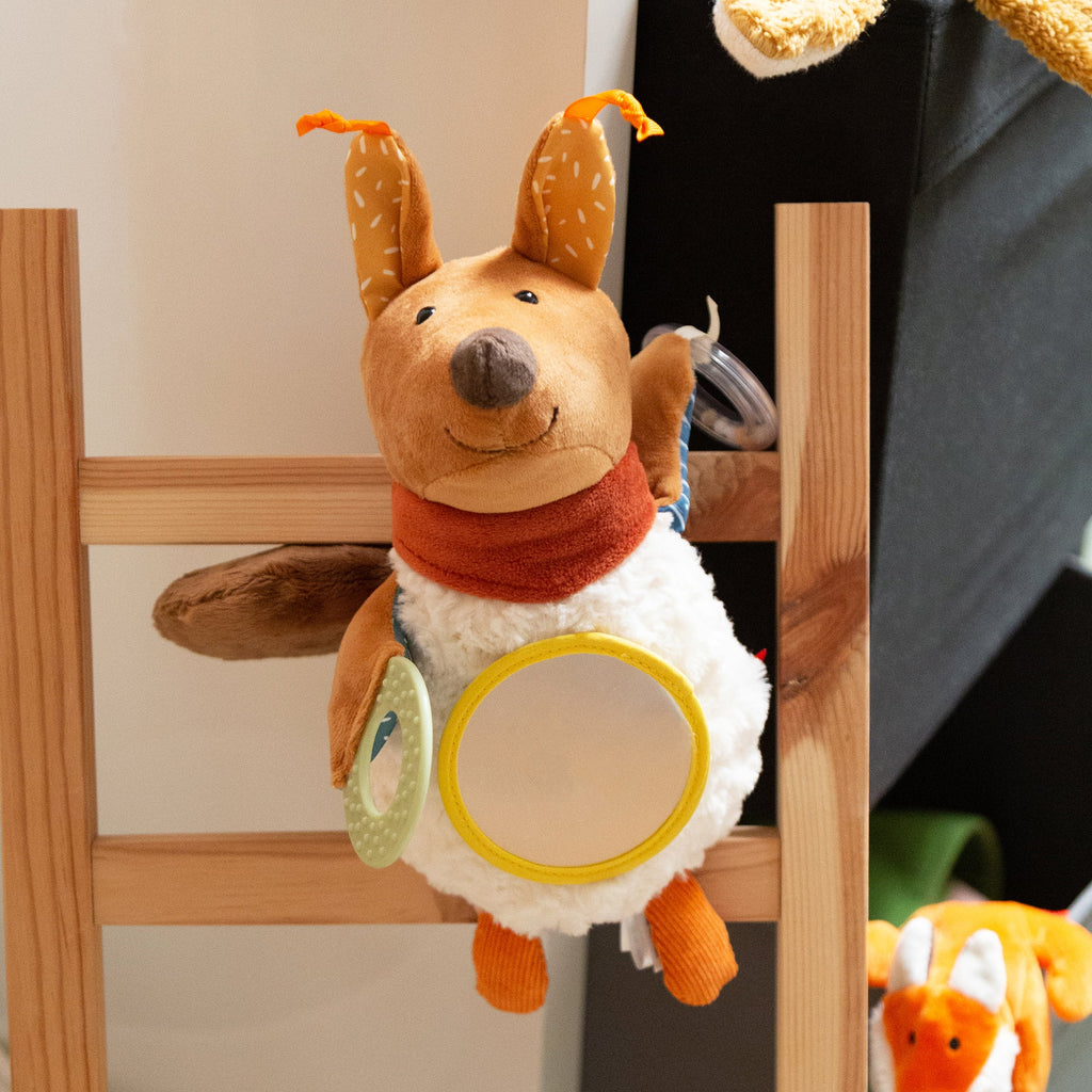 Activiteitenknuffel Eekhoorn - Activiteitenspeelgoed Sigikid - In den Olifant