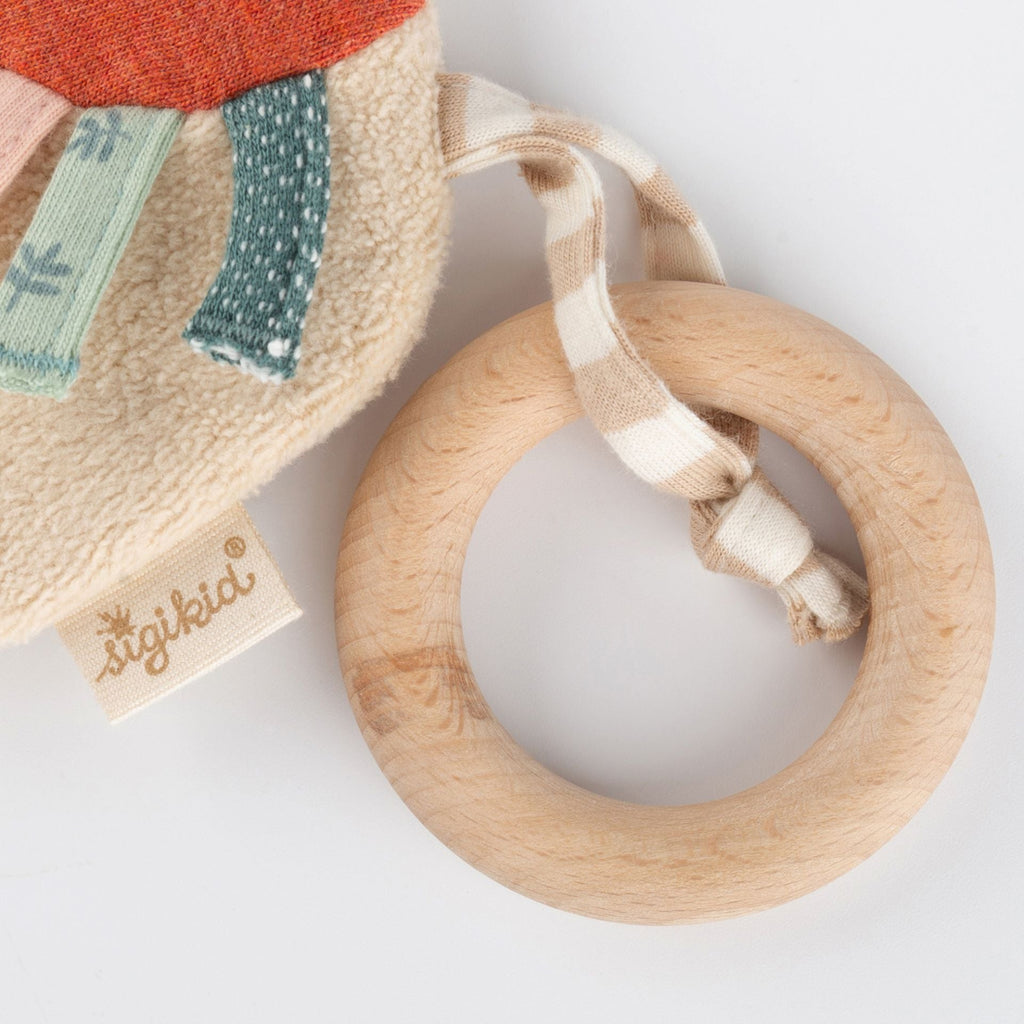 Activiteitenspeeltje Knisperfolie Comforter llama - 22 cm - Activiteitenspeelgoed Sigikid - In den Olifant