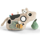 Activiteitenspeeltje met spiegel - Activity floor mirror Dotti Sand - Activiteitenspeelgoed Done by Deer - In den Olifant