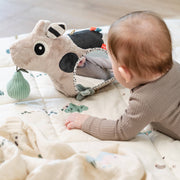 Activiteitenspeeltje met spiegel - Activity floor mirror Dotti Sand - Activiteitenspeelgoed Done by Deer - In den Olifant