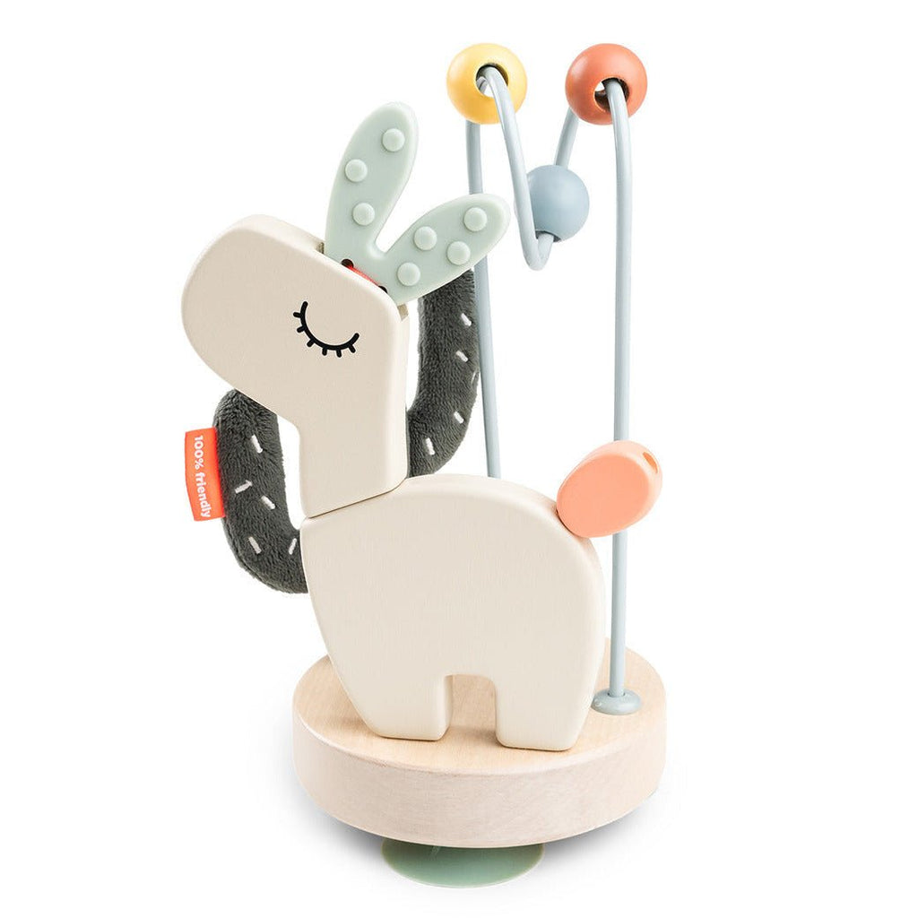 Activiteitenspeeltje met zuignap - Stick&Stay Activity Island Lalee Sand - Activiteitenspeelgoed Done by Deer - In den Olifant