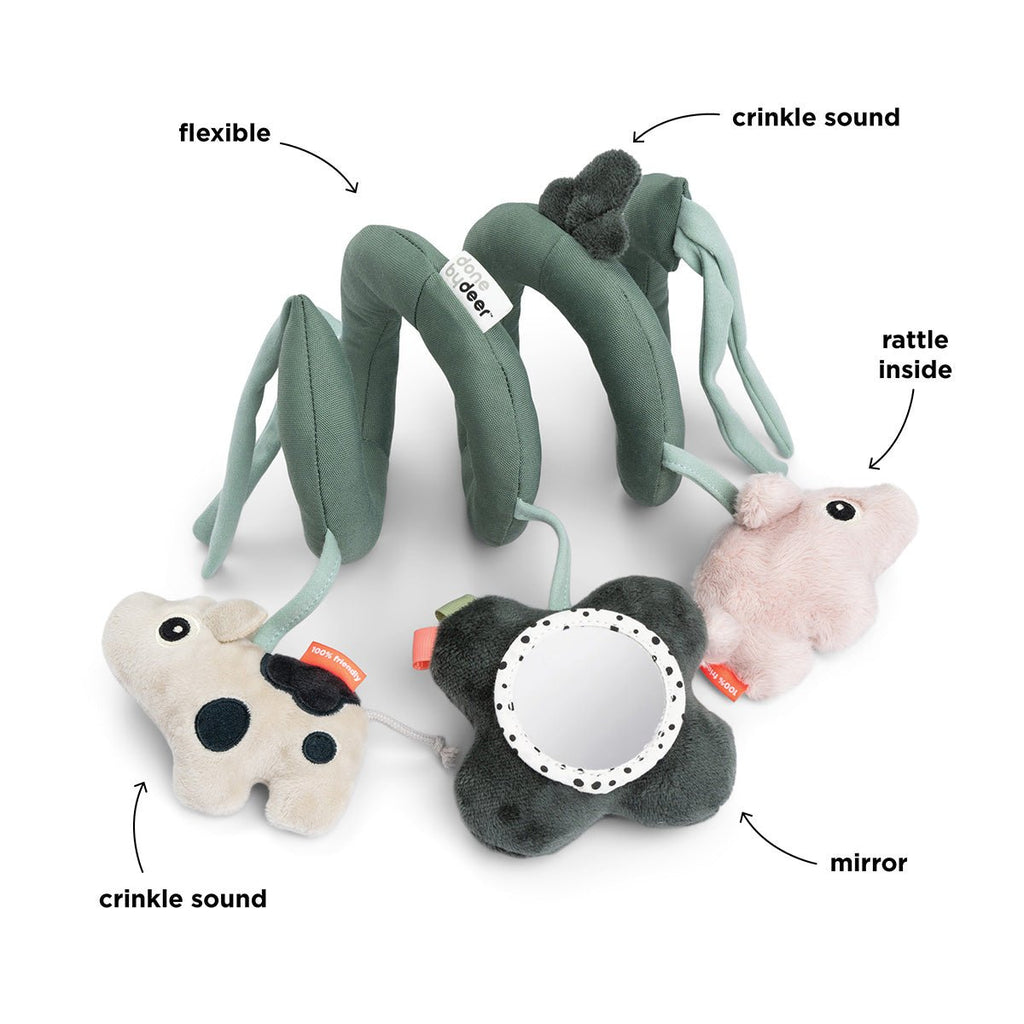 Activiteitenspiraal - Tiny Farm Green - Wagenspanners Done by Deer - In den Olifant