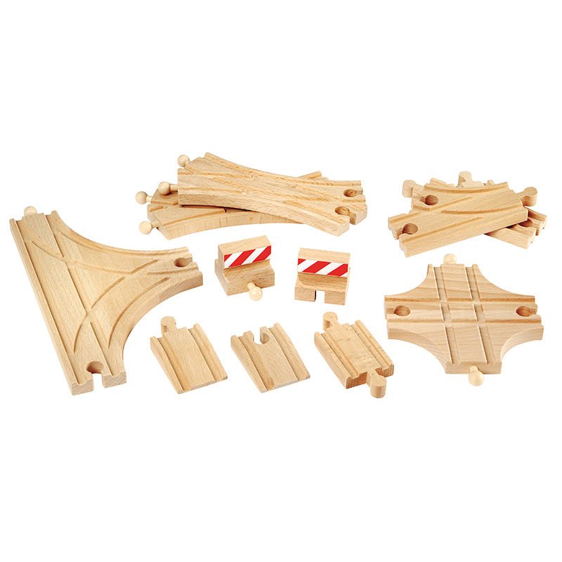 Advanced Expansion Pack Uitbreidingsset - 11 onderdelen - Treinsporen en accessoires Brio - In den Olifant