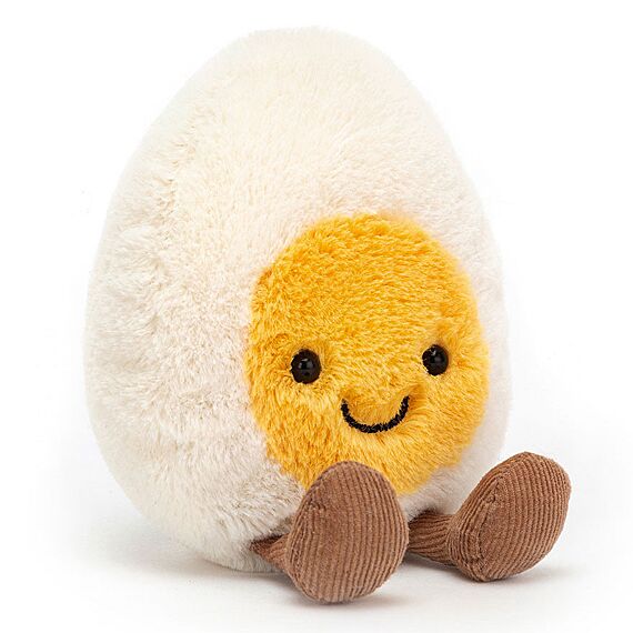 Knuffeltje Ei Amuseable Happy Boiled Egg | 14 cm