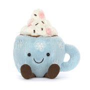 Amuseables Hot Chocolate with Marshmallows - 21 cm - Groenten, fruit en ander lekkers Jellycat - In den Olifant