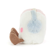 Amuseables Toastie Pink and White Marshmallows - 9 cm - Groenten, fruit en ander lekkers Jellycat - In den Olifant