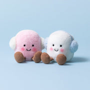 Amuseables Toastie Pink and White Marshmallows - 9 cm - Groenten, fruit en ander lekkers Jellycat - In den Olifant