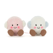 Amuseables Toastie Pink and White Marshmallows - 9 cm - Groenten, fruit en ander lekkers Jellycat - In den Olifant