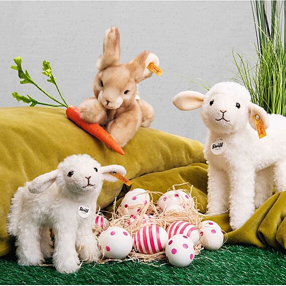 Knuffel Anni Lamb White - 16 cm