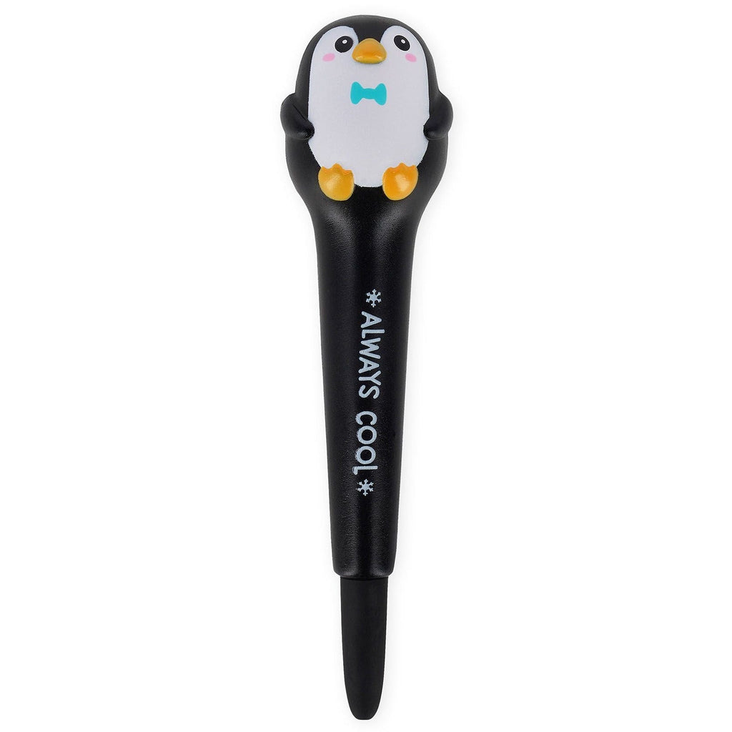 Anti - stress pen - Squishy Gel Pen Penguin - Schrijfwaren Legami - In den Olifant